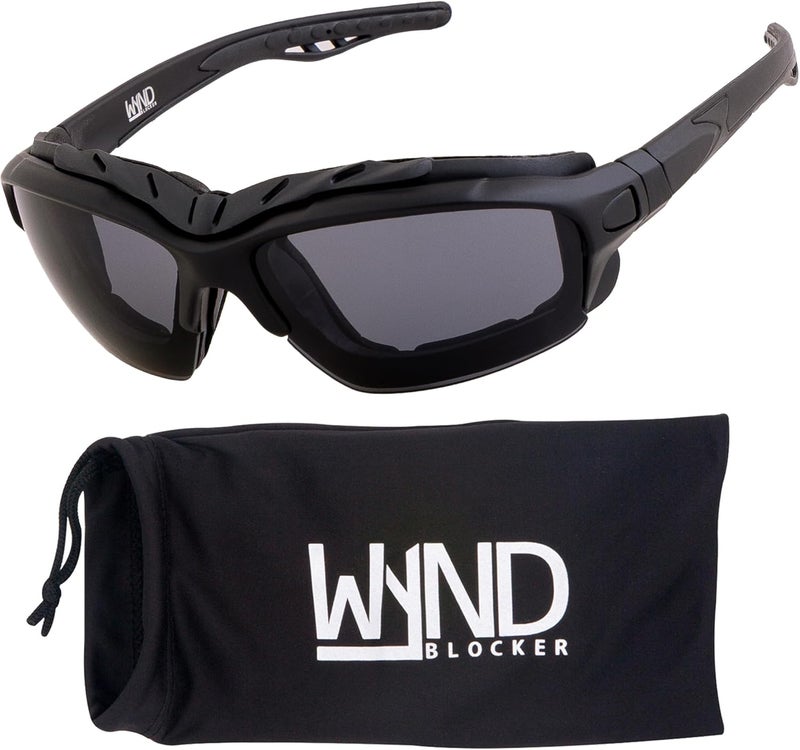 WYND Blocker نظارات ركوب الدراجات النارية من كالفرت للرياضات المتطرفة - نظارات شمسية جافة للعين (الموديل 338) - Image 1
